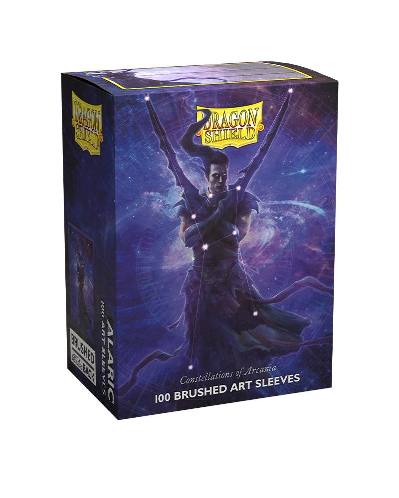 Aracane Tinmen Dragon Shields: (100) Brushed Art - Alaric